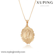 Colgante en forma de corazón de la moda de la joyería 32261-Xuping con el oro 18K plateado